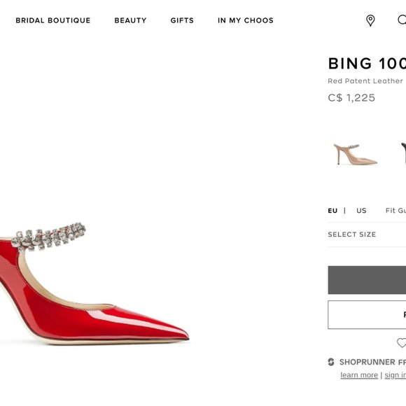 ❌SOLD❌Jimmy Choo Bing 100 Patent Leather Mules - Picture 2 of 8